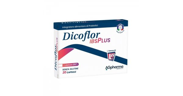 Dicoflor Ibs Plus 20 Capsule Integratore Probiotici L Rhamnosus GG E