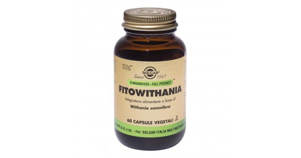 Solgar Fitowithania 60 Capsule Vegetali Integratore Con Estratto Di