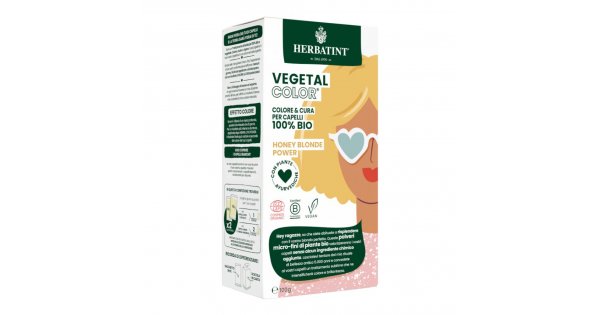 Herbatint Vegetal Color Honey Blonde Power Colorazione Naturale Per