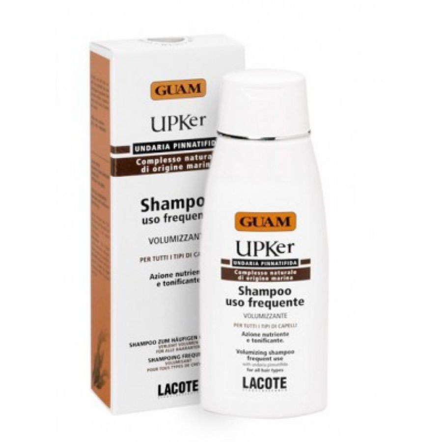 Guam - Upker Shampoo Uso Frequente 200ml - Delicato Shampoo per l'Igiene e la Bellezza dei Capelli ad Uso Frequente