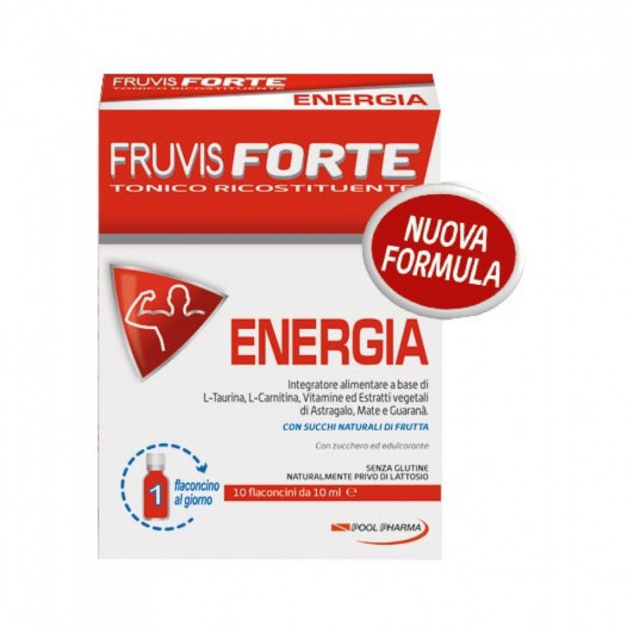 Fruvis Forte Energia 10 Flaconcini 10ml