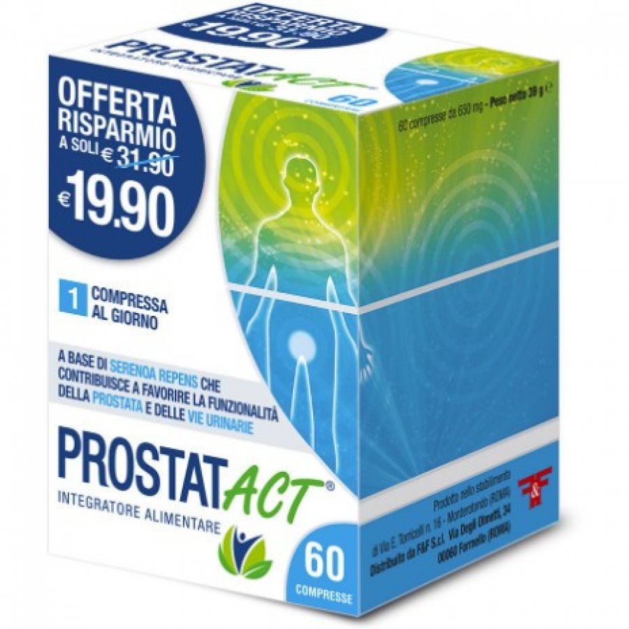 Prostat Act - Integratore alimentare 60 compresse 