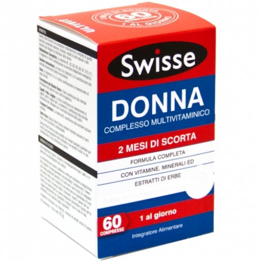 Swisse - Donna Multivitaminico 60 Compresse, Integratore Multivitaminico per Donne