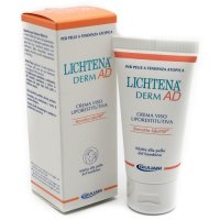 Lichtena Derm AD Crema Viso Liporestitutiva 40ml - Idratazione e Protezione per la Tua Pelle