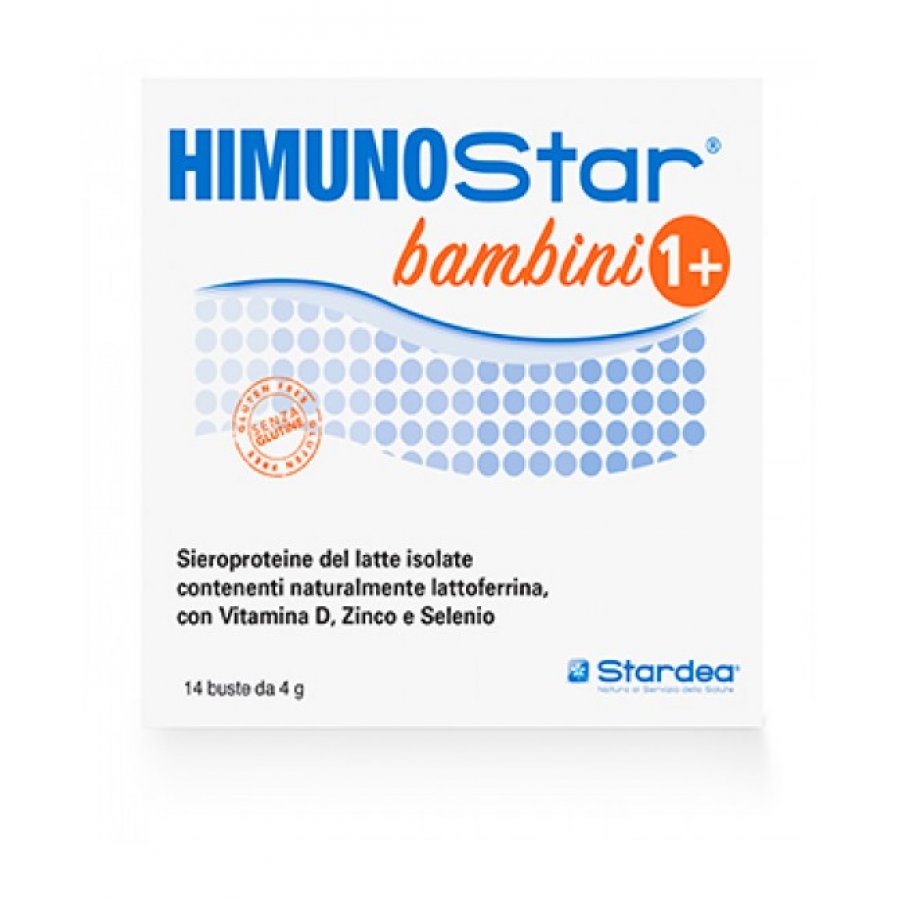 Himunostar Bambini - Integratore alimentare a base di Sieroproteine 14 Bustine