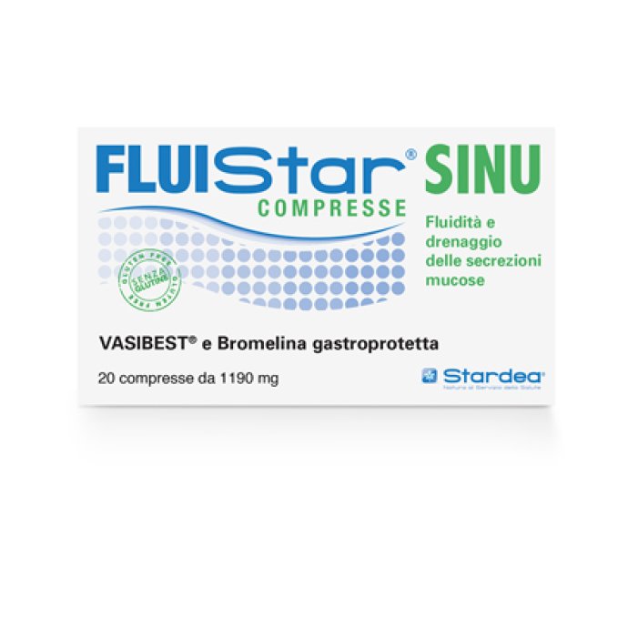 Fluistar Sinu - Integratore Per Le Vie Respiratorie 20 Compresse Fluistar Sinu - Integratore Per Le Vie Respiratorie 20 Compresse