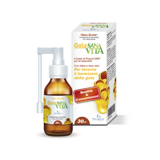 Sanavita Gola Spray 30ml - Spray per il Benessere della Gola