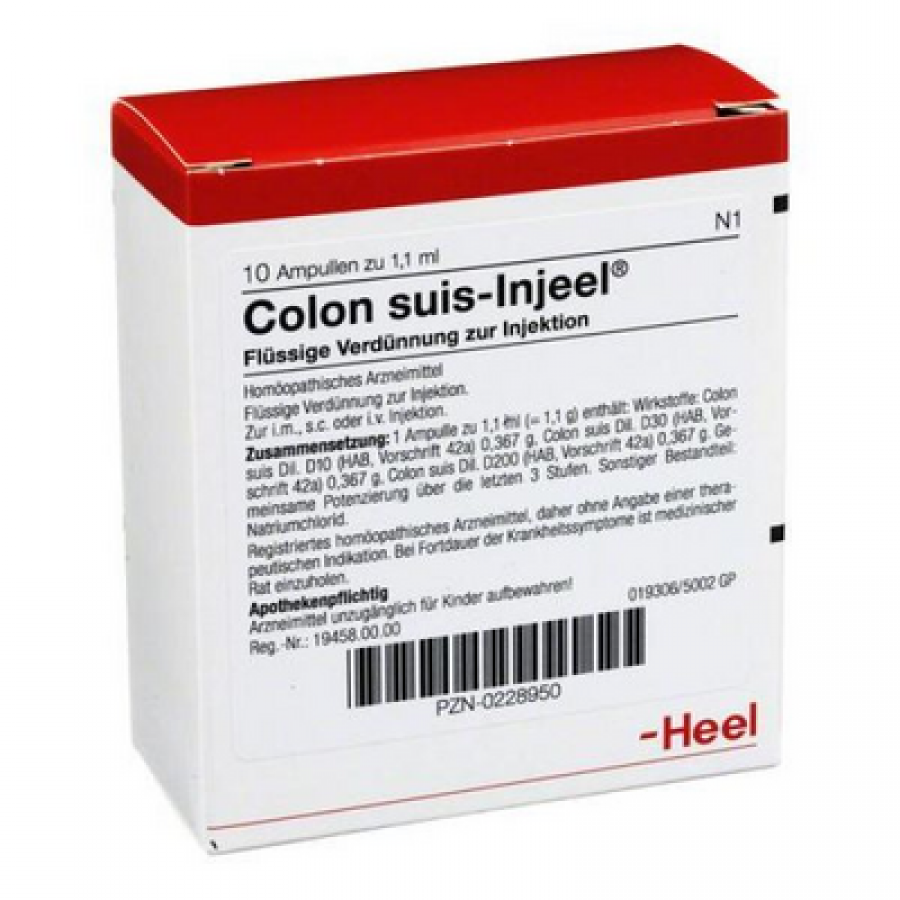 Colon Suis-Injeel - 10 Fiale Da 1,1ml