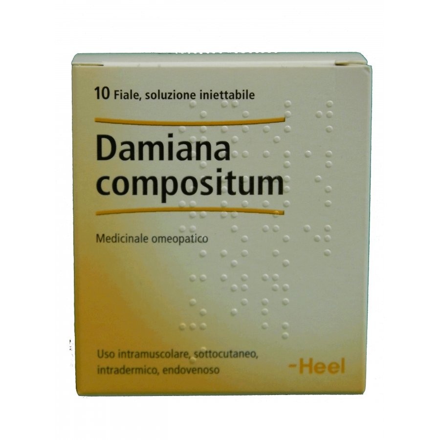 Damiana Compositum - 10 Fiale Da 2,2ml