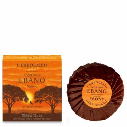 L'erbolario - Sapone Profumato con Estratto di Ebano 100 ml