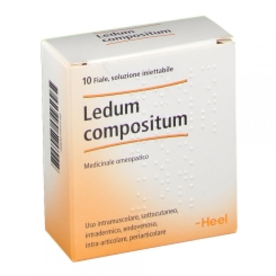 Ledum Compositum - 10 Fiale Da 2,2ml