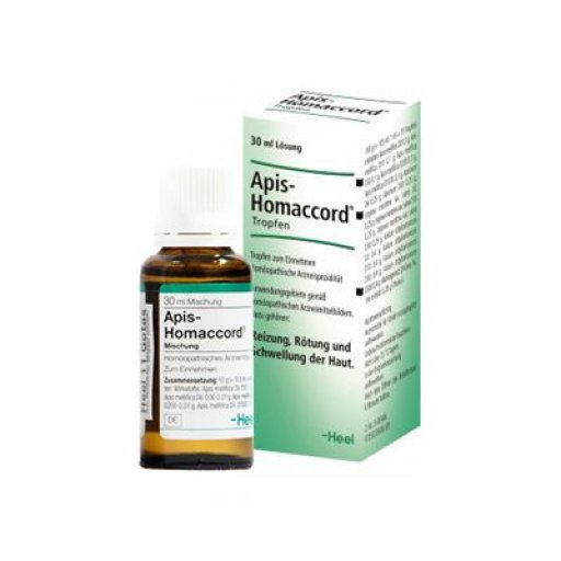Apis-Homaccord Gocce 30ml - Medicinale Omeopatico per il Benessere Naturale