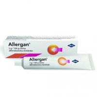 Allergan Crema Antistaminica - Trattamento Locale per Prurito e Irritazioni Cutanee - 30g