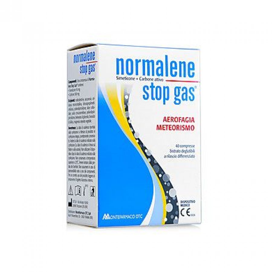 Normalene Stop Gas 40 Compresse