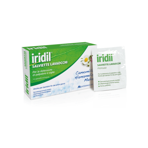 Iridil Salviette Lavaocchi 28 Pezzi