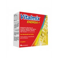 Vitalmix Energia+ 12 Bustine - Integratore Alimentare con Arginina e Creatina