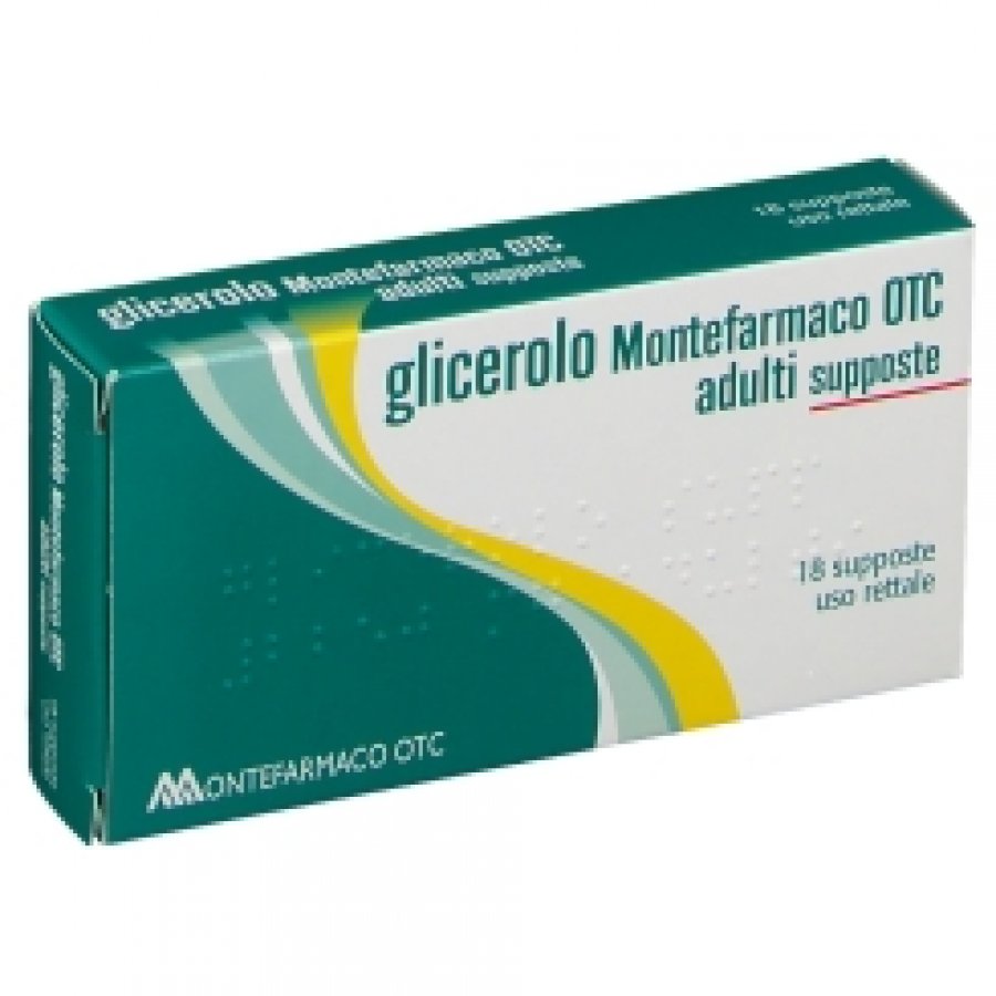 Glicerolo Montefarmaco Adulti 18 Supposte 2250mg