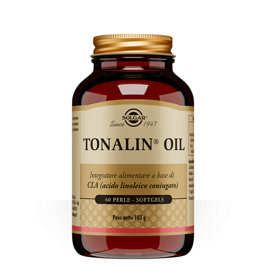 Solgar Tonalin Oil - Integratore di CLA, 60 Perle Softgels