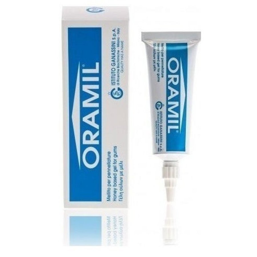 Oramil - Mellito Per Pennellature 30ml - Prodotto per disodontosi e prevenzione del mughetto