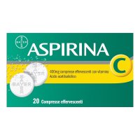 Aspirina C 400 mg, 20 Compresse Effervescenti