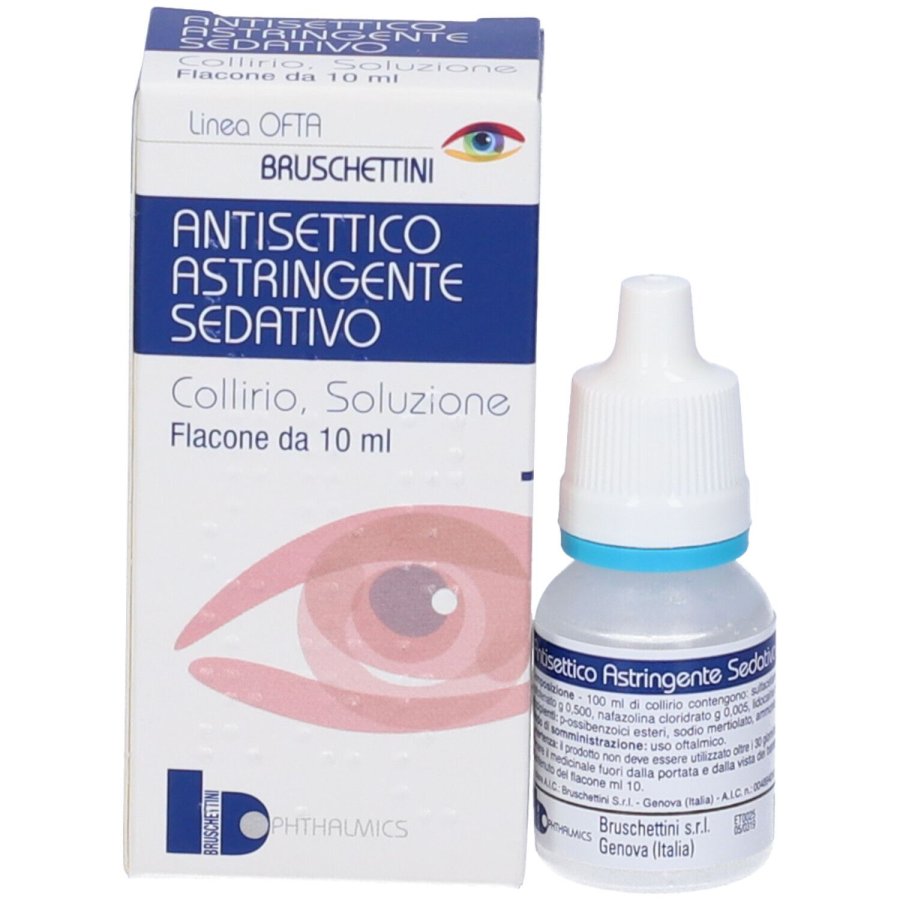 Antisettico Astringente Sedativo Collirio, 10 ml 