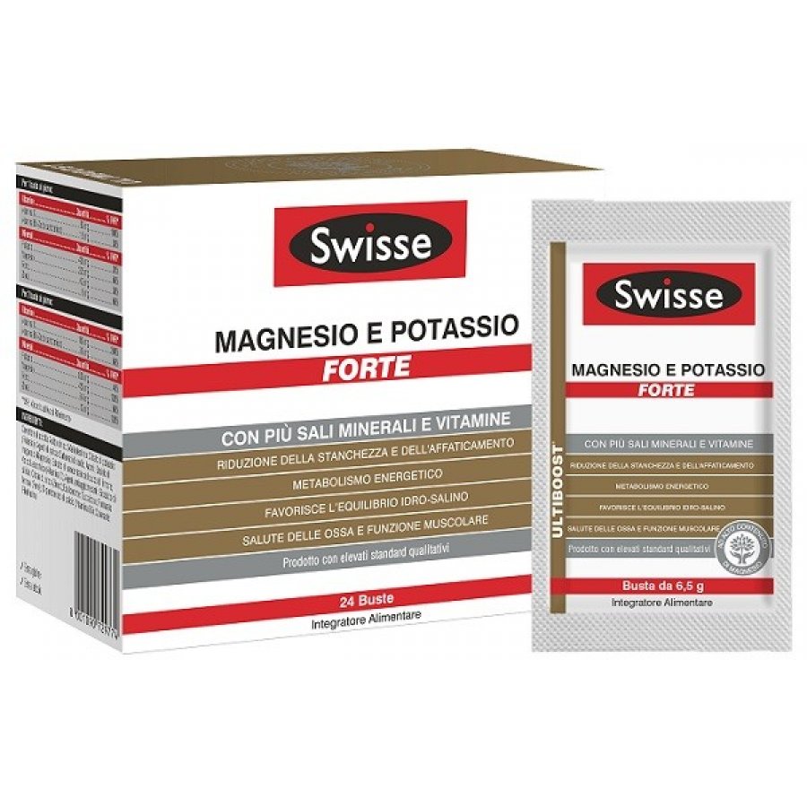Swisse - Magnesio Potassio Forte 24 Bustine