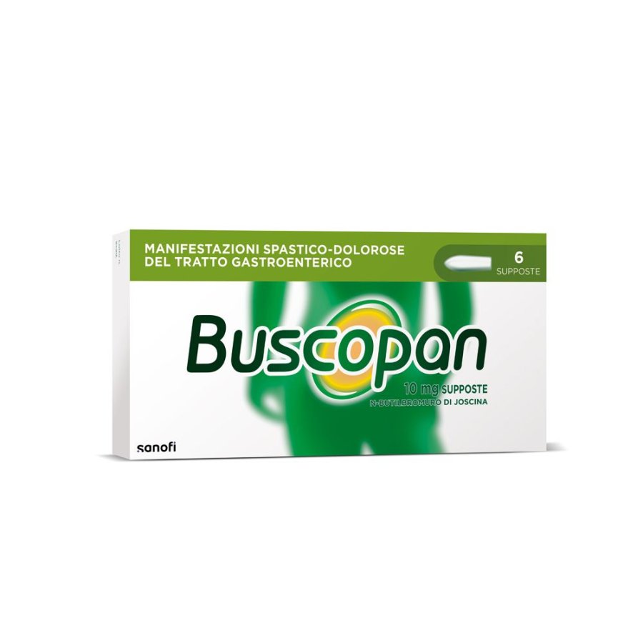Buscopan 10 mg, 6 Supposte