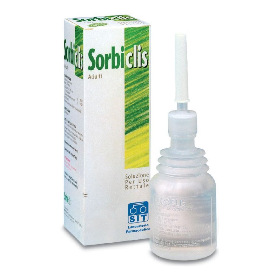 Sorbiclis Adulti - Soluzione Rettale 120ml, Sollievo Rapido per Problemi Intestinali