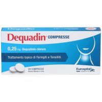 Dequadin 0,25 mg, 20 Compresse