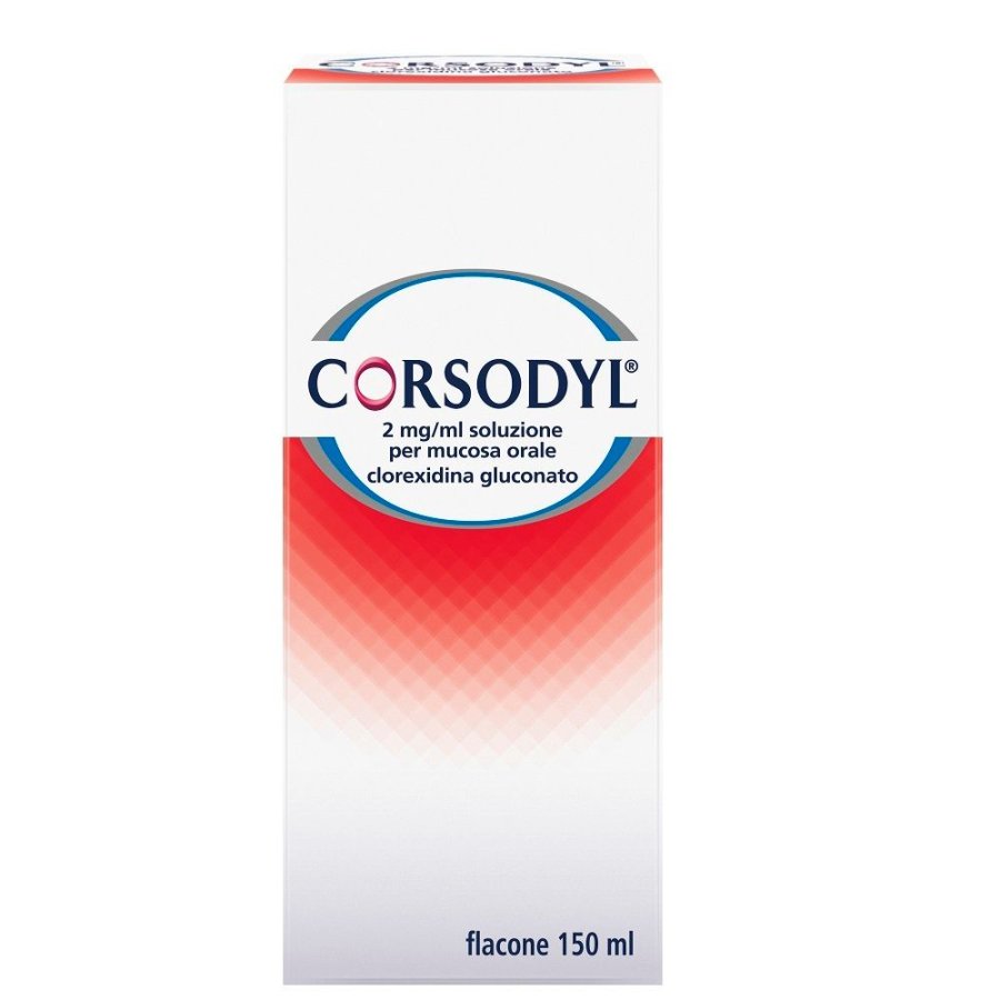 Corsodyl Collutorio Disinfettante, 150 ml