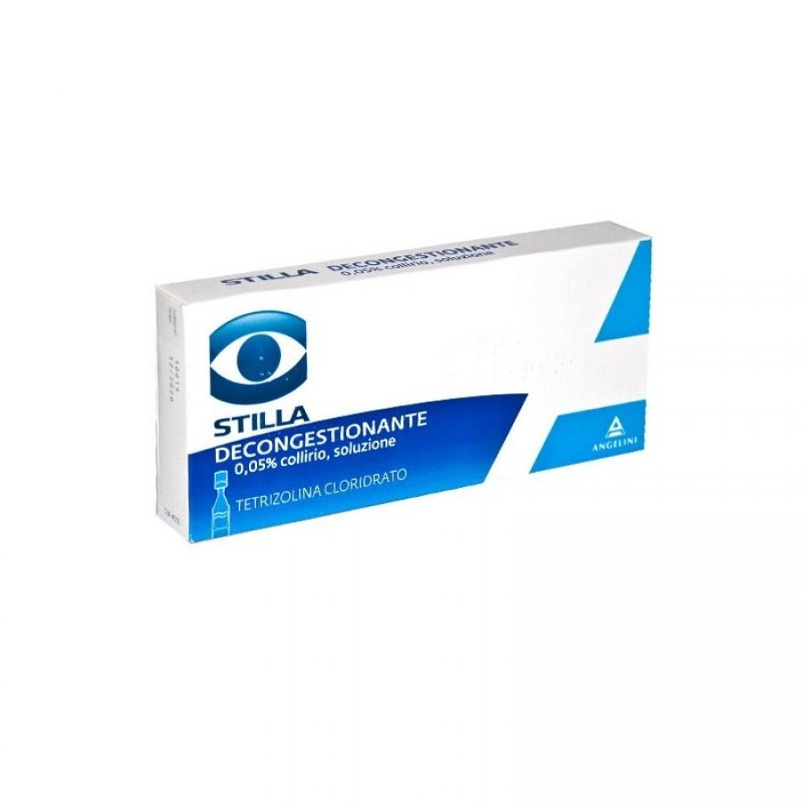 Stilla Decongestionante Collirio 10 Flaconcini 0,3ml - Rimedio per Congestione Oculare