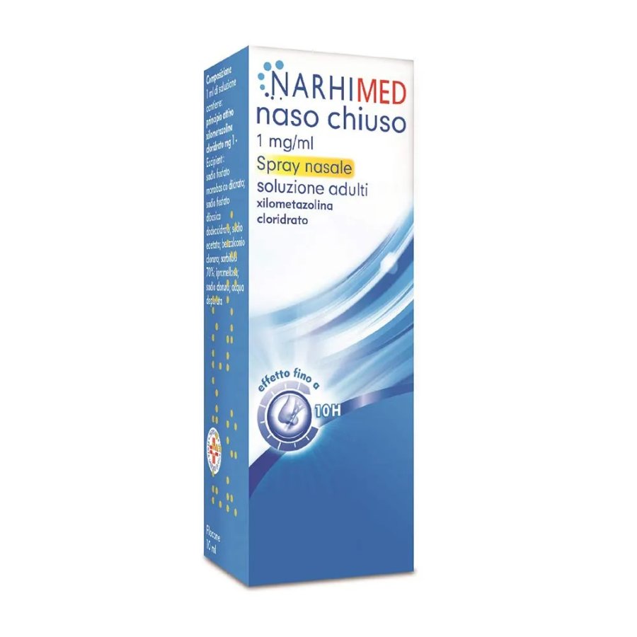 Narhimed Naso Chiuso Spray Nasale, 10 ml