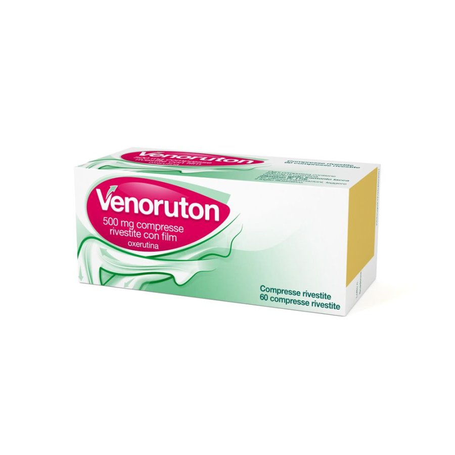 Venoruton 500 mg, 60 Compresse Rivestite Venoruton 500 mg, 60 Compresse Rivestite