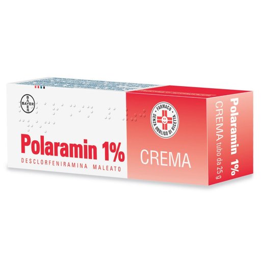 Polaramin Crema 1% Dermatiti Eritemi e Punture di Insetto 25 g