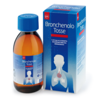 Bronchenolo Tosse Flacone da 150ml - Sedativo della Tosse Senza Catarro