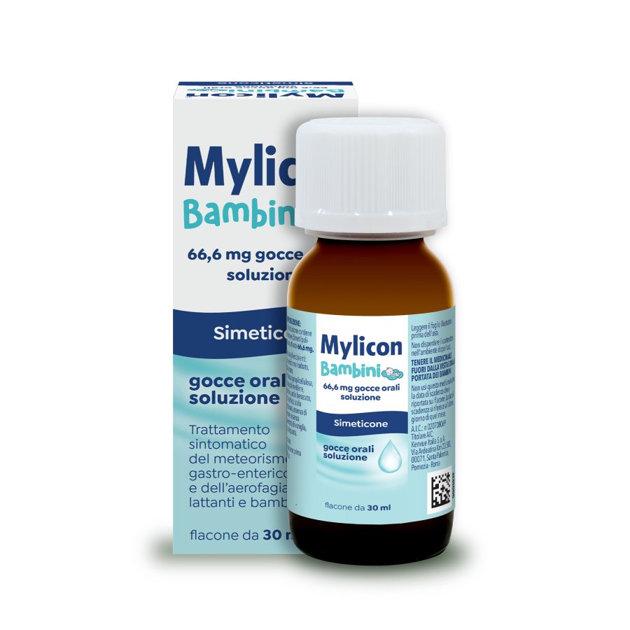 Mylicon Bambini 66,6 mg Gocce Orali 30 ml Mylicon Bambini 66,6 mg Gocce Orali 30 ml
