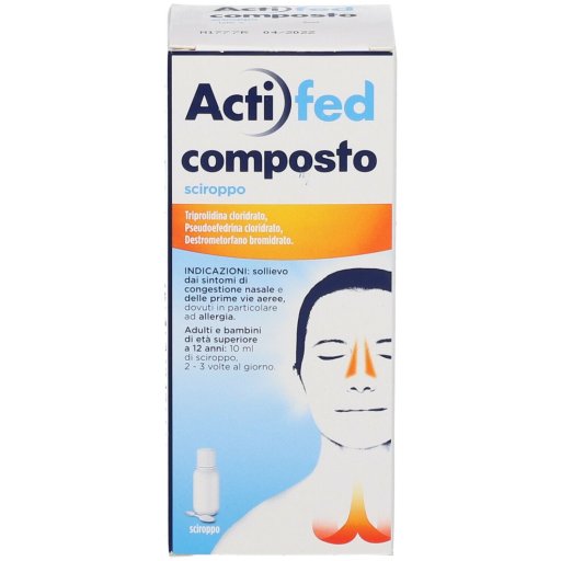 Actifed Composto Sciroppo, 100 ml