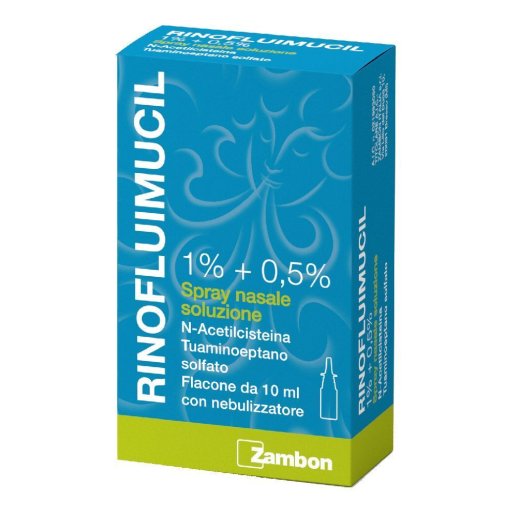 Rinofluimucil, Spray Nasale Soluzione, 10 ml