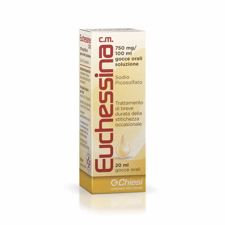 Euchessina CM 750 mg/100 ml Gocce Orali, 20 ml 