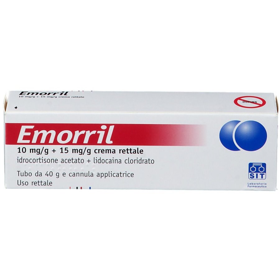 Emorril Crema 1% + 1,5%, 40 g