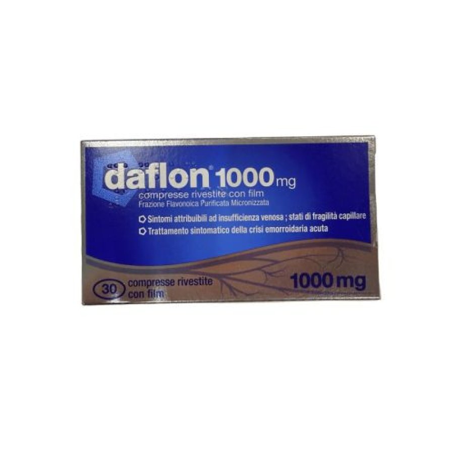 DAFLON-1000 30 Cpr 1000mg