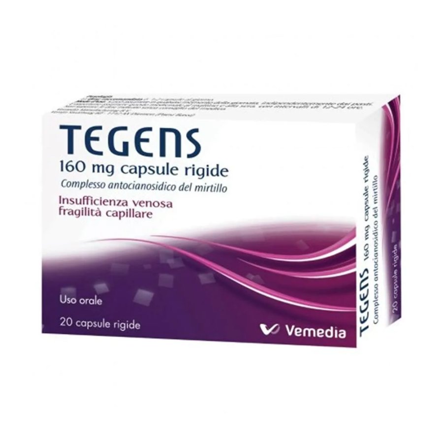 Tegens 160 mg, 20 Capsule Rigide