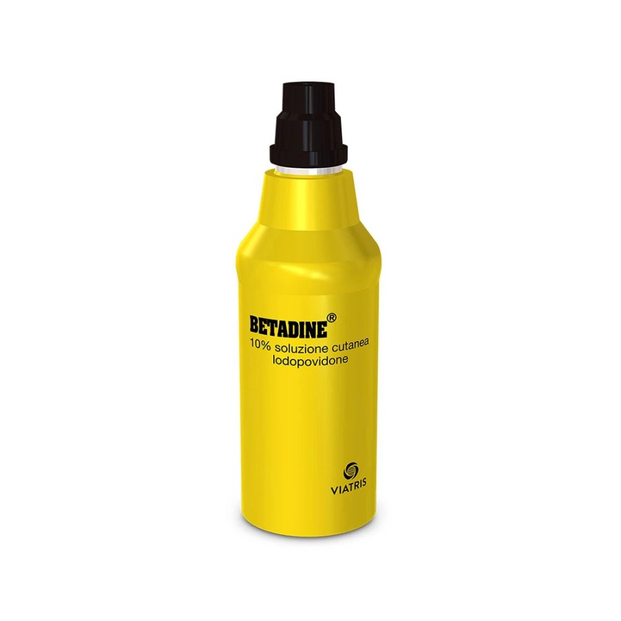 Betadine 10% Iodopovidone Soluzione Cutanea Disinfettante, 500 ml