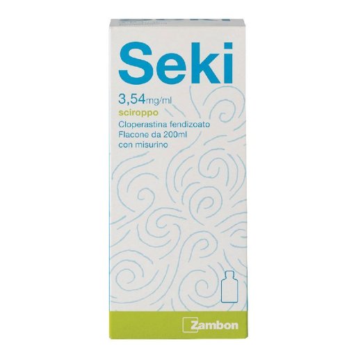 Seki, Sciroppo Sedativo della Tosse 3,54 mg/ml, 200 ml