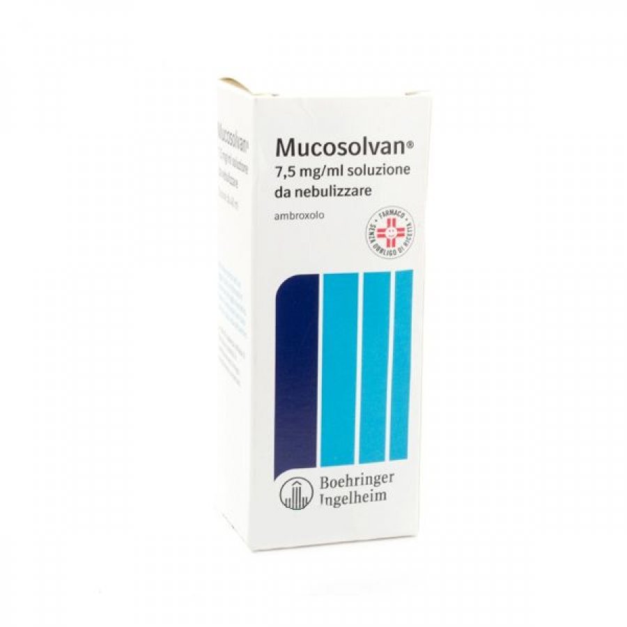 Mucosolvan 7,5mg/ml Soluzione Da Nebulizzare - 40ml Mucolitico per Tosse Grassa