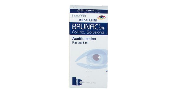 Brunac 5% Collirio Soluzione, 5 ml