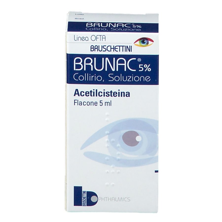 Brunac 5% Collirio Soluzione, 5 ml 
