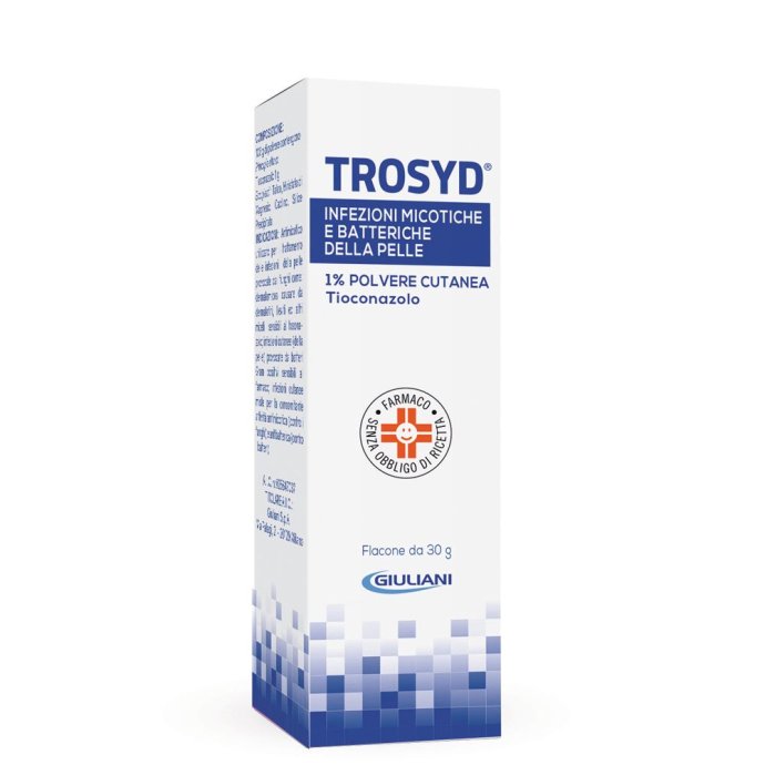 Trosyd Polvere Cutanea 1%, 30 g Trosyd Polvere Cutanea 1%, 30 g