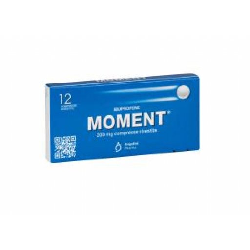 Moment 12 Compresse Rivestite 220mg - Analgesico Antinfiammatorio-Trattamento per il mal di testa