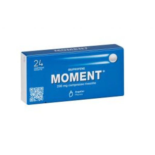 Moment 24 Compresse Rivestite 220mg - Analgesico Antinfiammatorio-Trattamento per il mal di testa